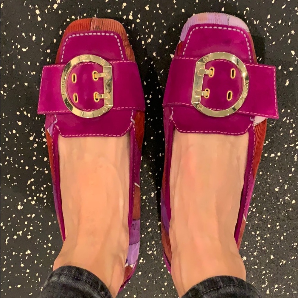 Emilio Pucci driving moccasin